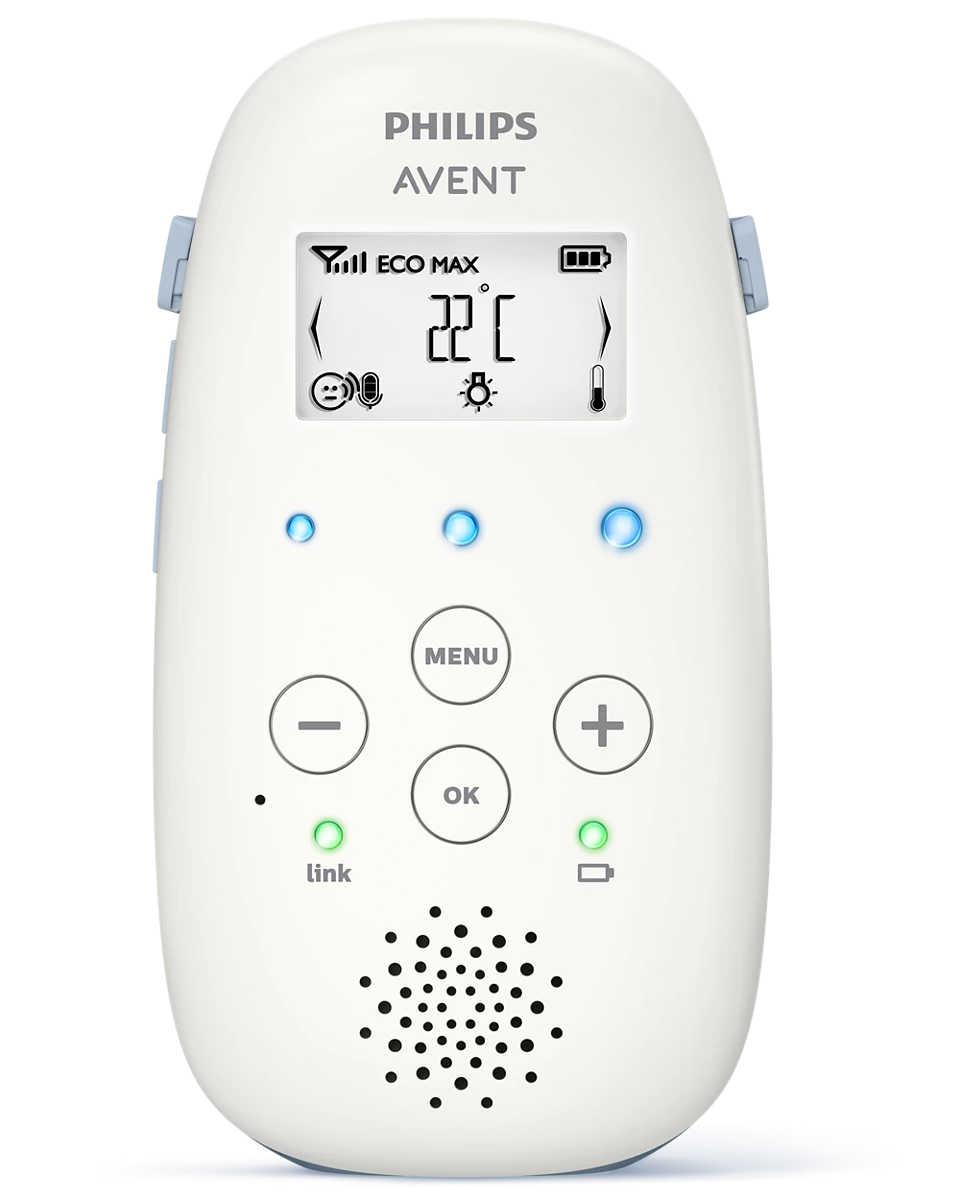 Monitor audio DECT avansat pentru bebeluşi SCD715/52